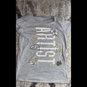 Kids gray tee
